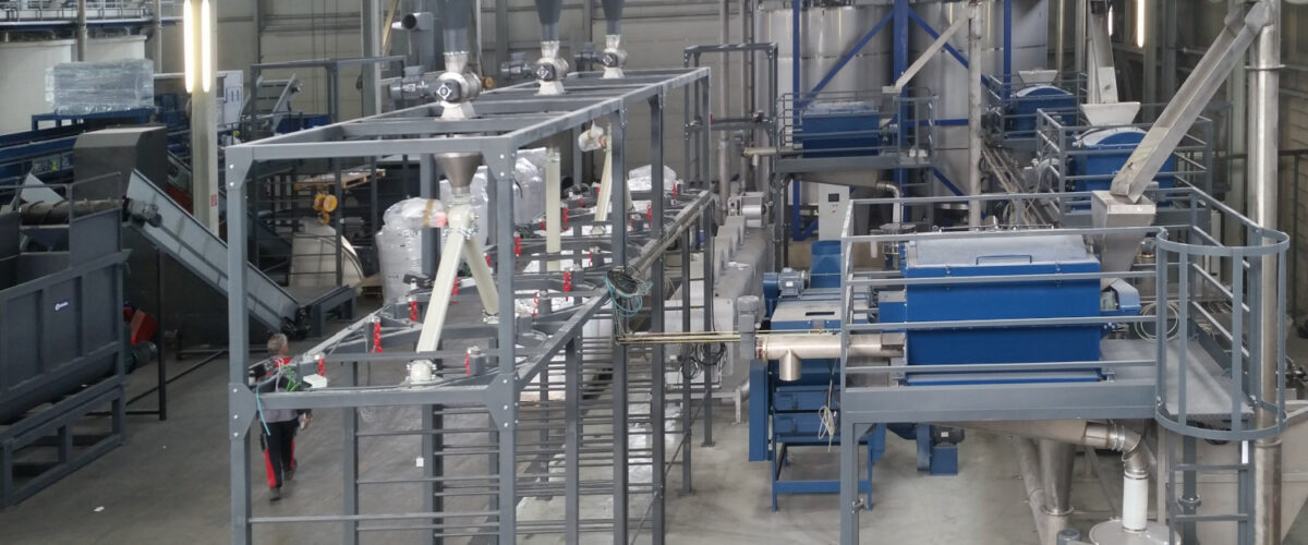 HDPE/PET recycling plant